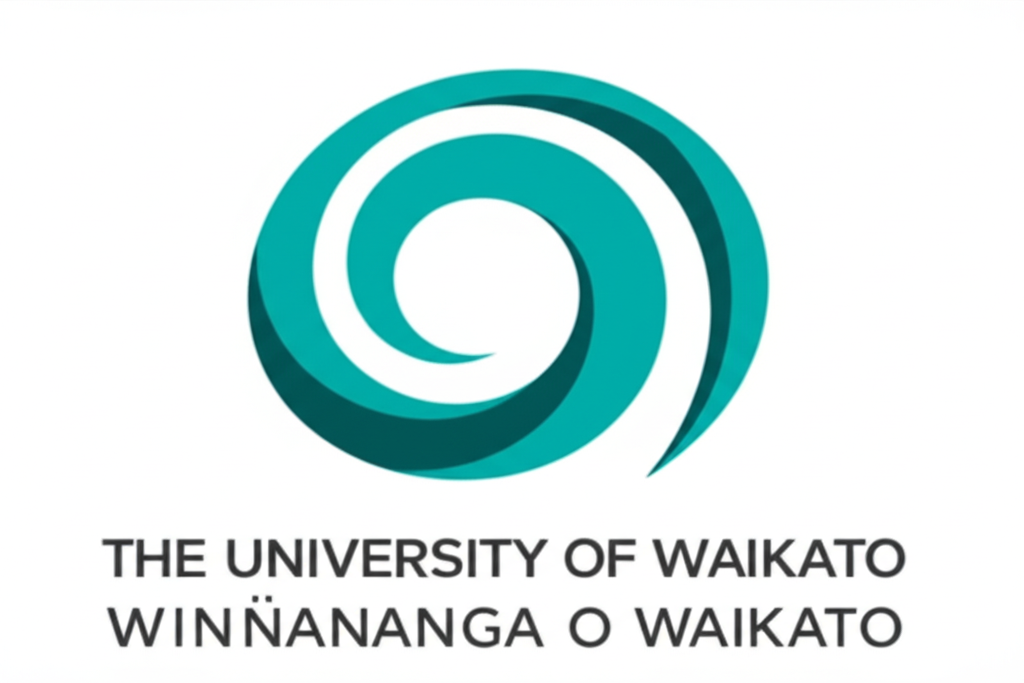 University of Waikato official logo - prestigious New Zealand education institution